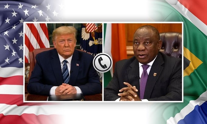 Trump-Ramaphosa-call