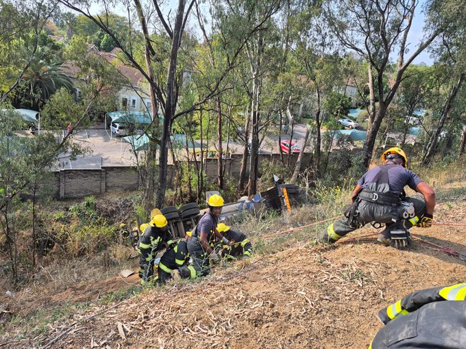 accident on the N1 Northbound before Winnie Mandela Drive