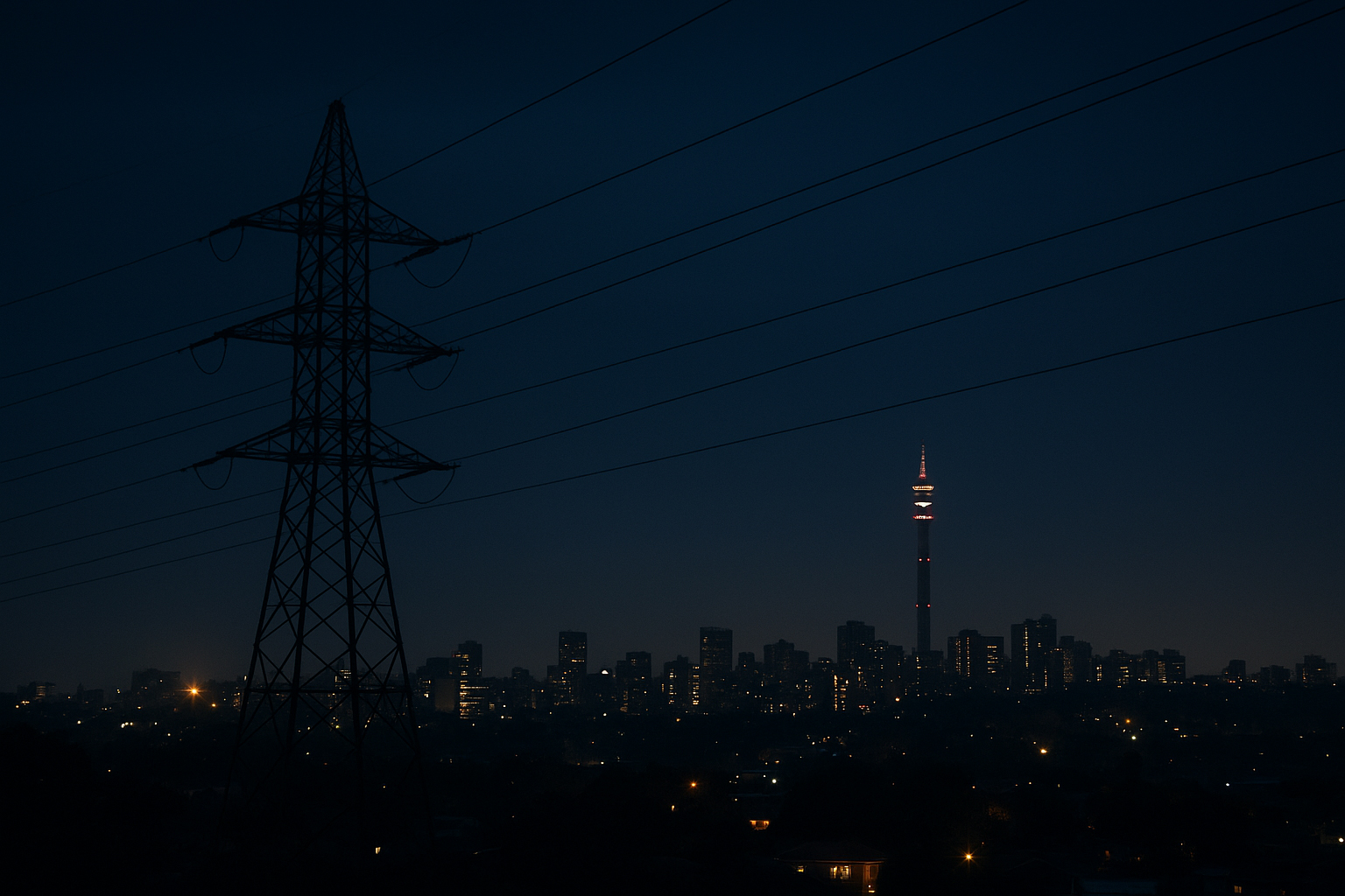 Residents in Gauteng experience power cuts during scheduled Eskom load reduction.