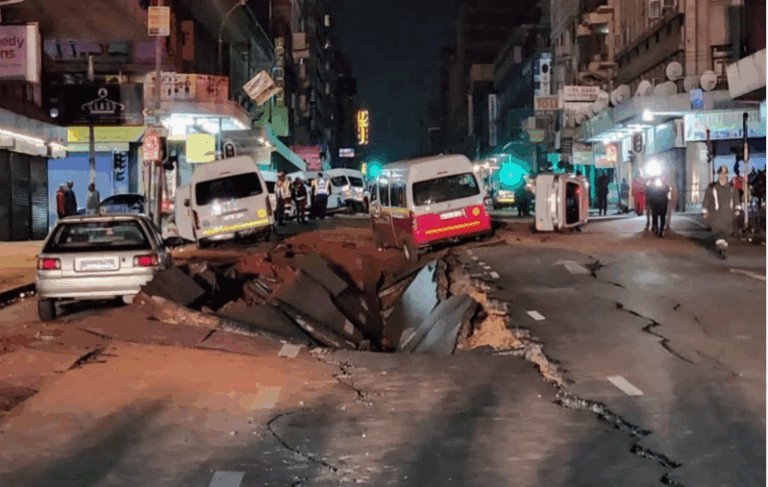 Lillian Ngoyi Street in Johannesburg CBD