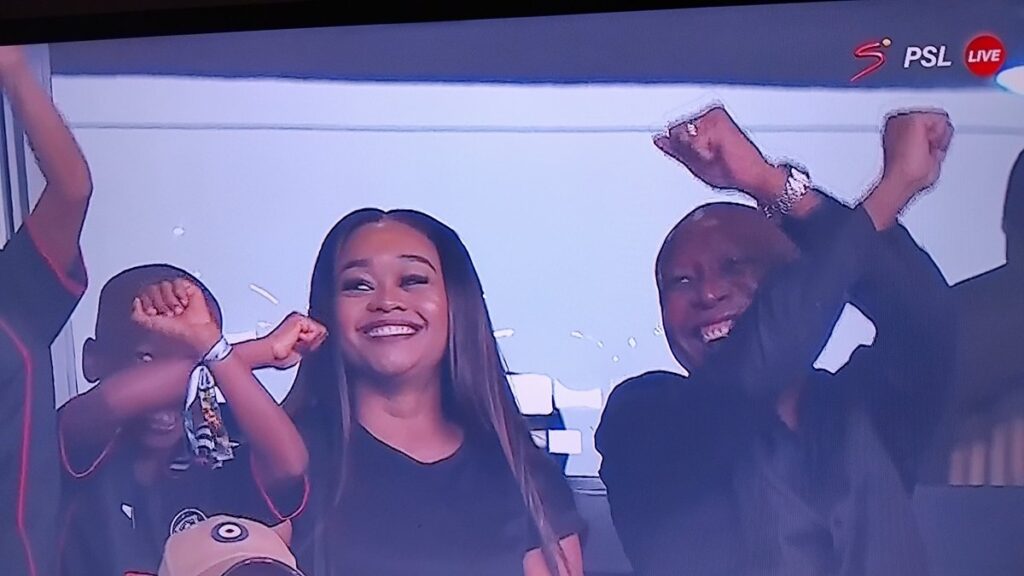 julias malema at soweto derby