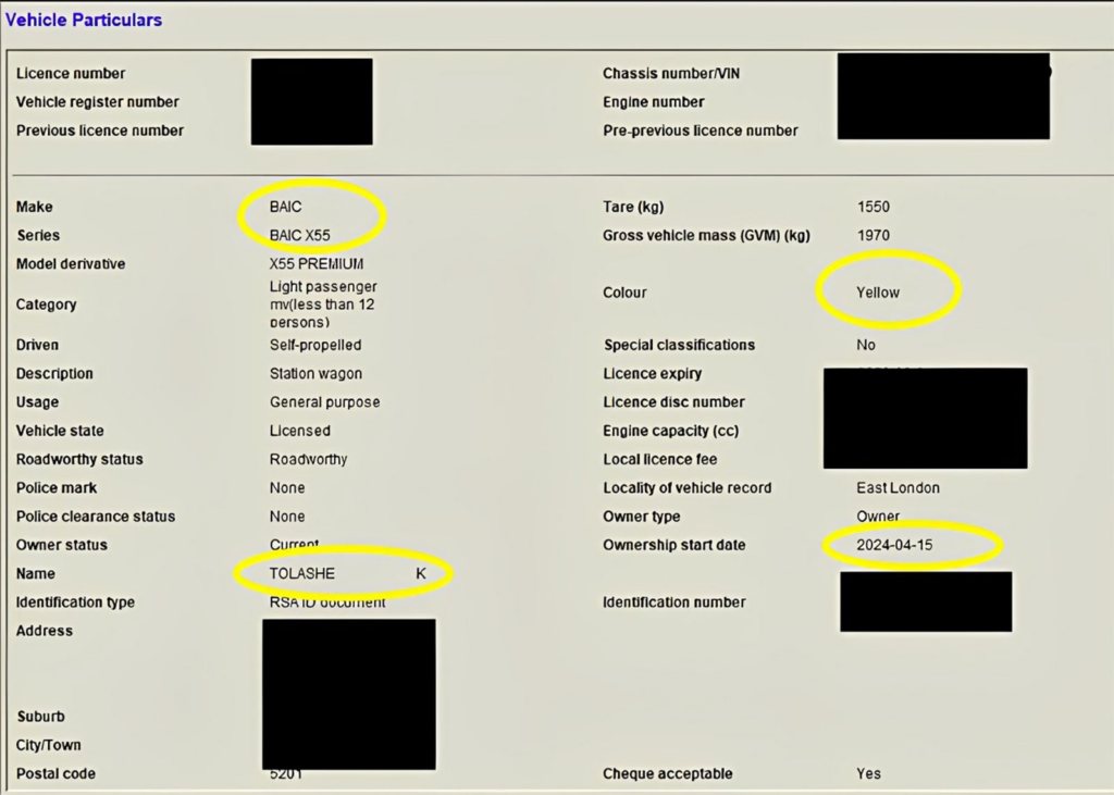 ANC Minister Sisisi Tolashe summoned by the NEC over allegations involving Chinese vehicle donations