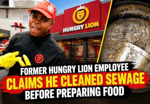 Hungry lion employee shares terrifying hygiene problem