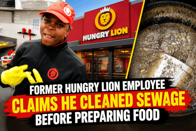 Hungry lion employee shares terrifying hygiene problem