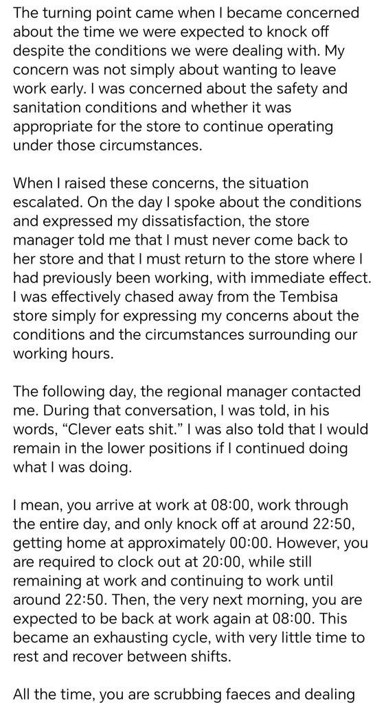 Former Hungry Lion Employee Claims He Cleaned Sewage Before Preparing Food