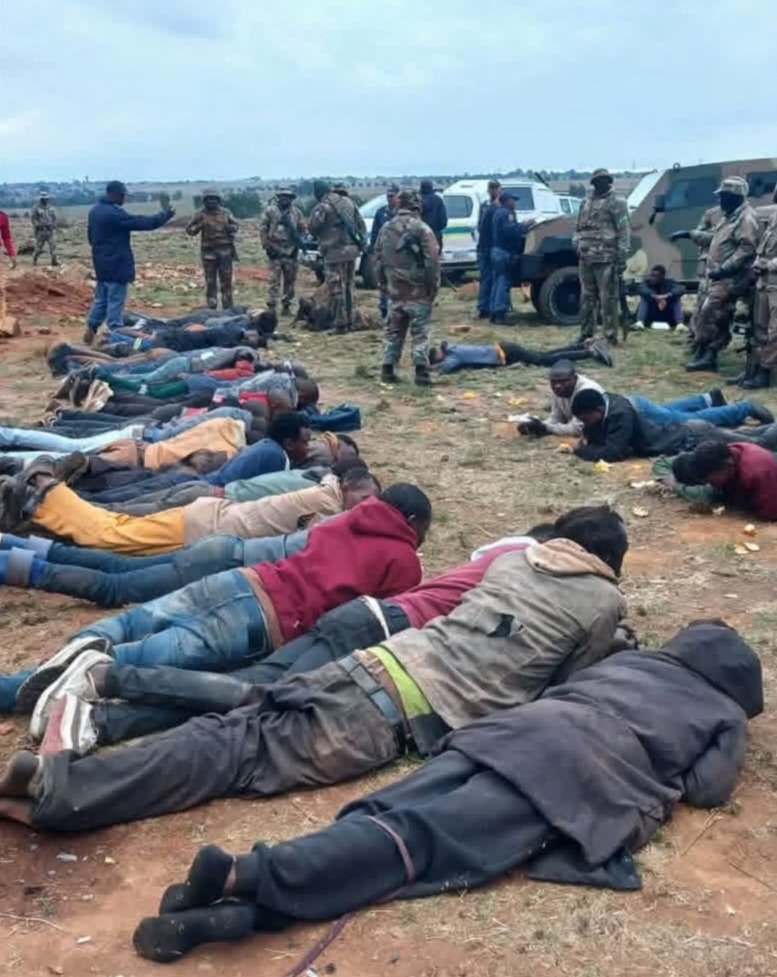 Illegal miners arrested