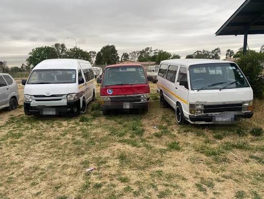 Gauteng impounded taxis
